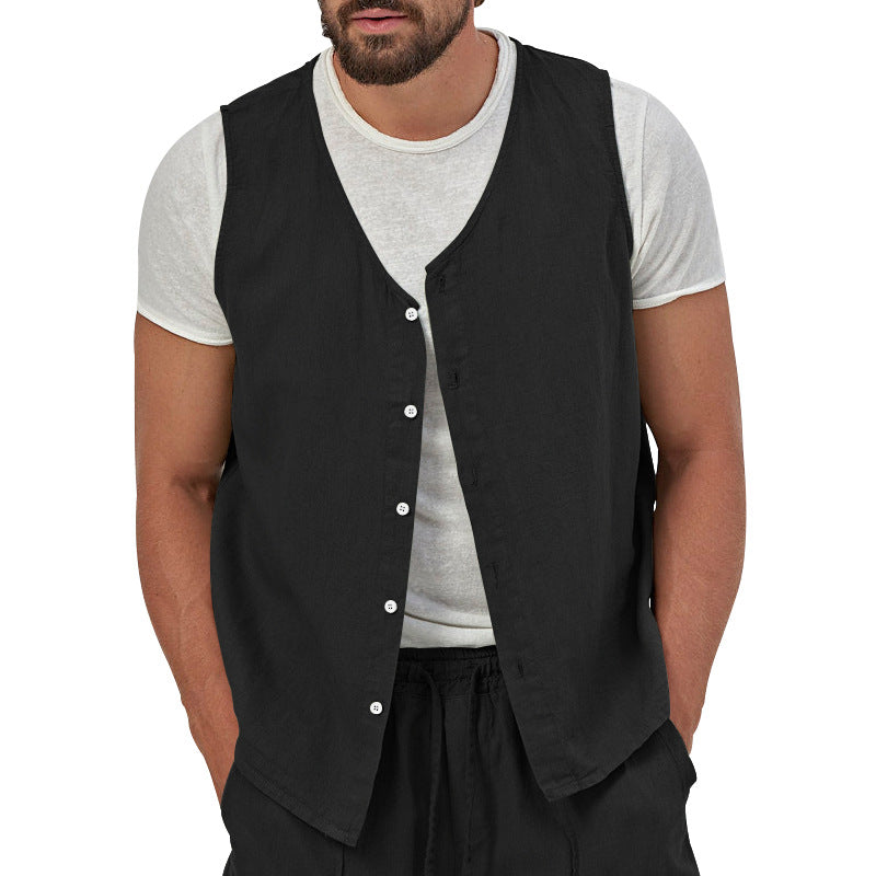 Herren lässige Weste R&B