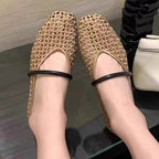 Damen Elegante und atmungsaktive Ballerinas mit modischem Netzdesign R&B