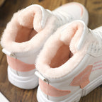 Damen Hohe Sneaker mit kuscheligem Innenfutter und trendigem Design R&B