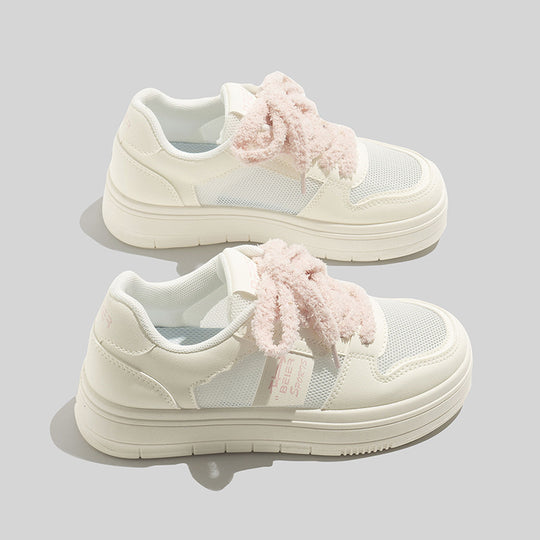 Damen Atmungsaktive Freizeitsneaker mit weichem Innenfutter und innovativen Schnürsenkeln R&B