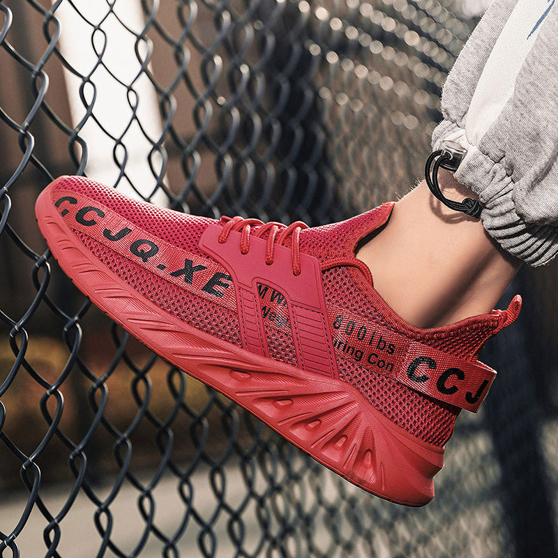Damen Sportliche Netz-Sneaker mit rutschfester Sohle und atmungsaktivem Obermaterial R&B