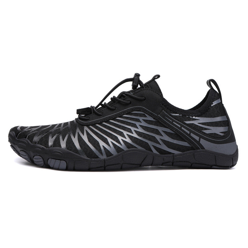 Unisex nan ultraleichter Barfuß-Wasserschuh mit rutschfester Laufsohle und Kordelzugverschluss R&B