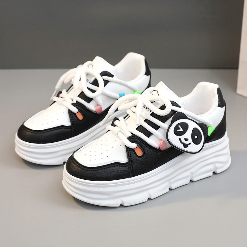 Damen trendige Plateausneaker mit lebhaften Details und komfortabler Dämpfung R&B
