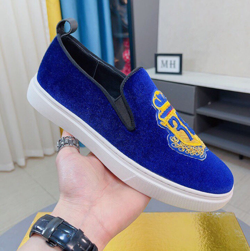 Damen Slip-On Sneakers mit modischem Zierdetail und gepolsterter Sohle R&B