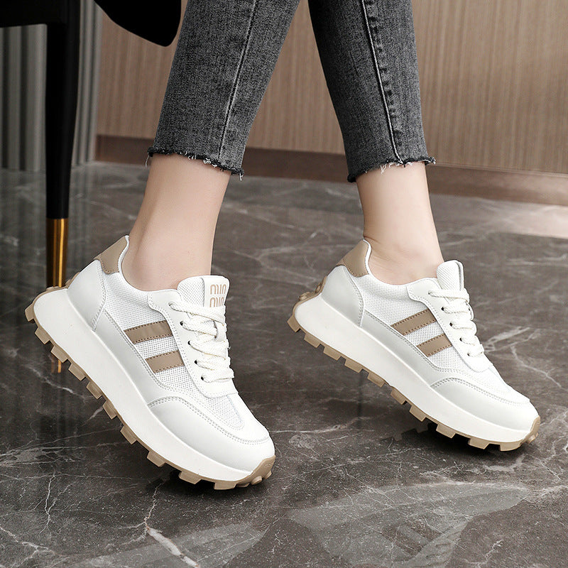 Damen Sportliche Sneaker mit rutschfester Laufsohle und atmungsaktivem Obermaterial R&B