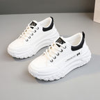Damen modische Chunky Sneakers mit gepolsterter Sohle und stoßdämpfendem Design R&B