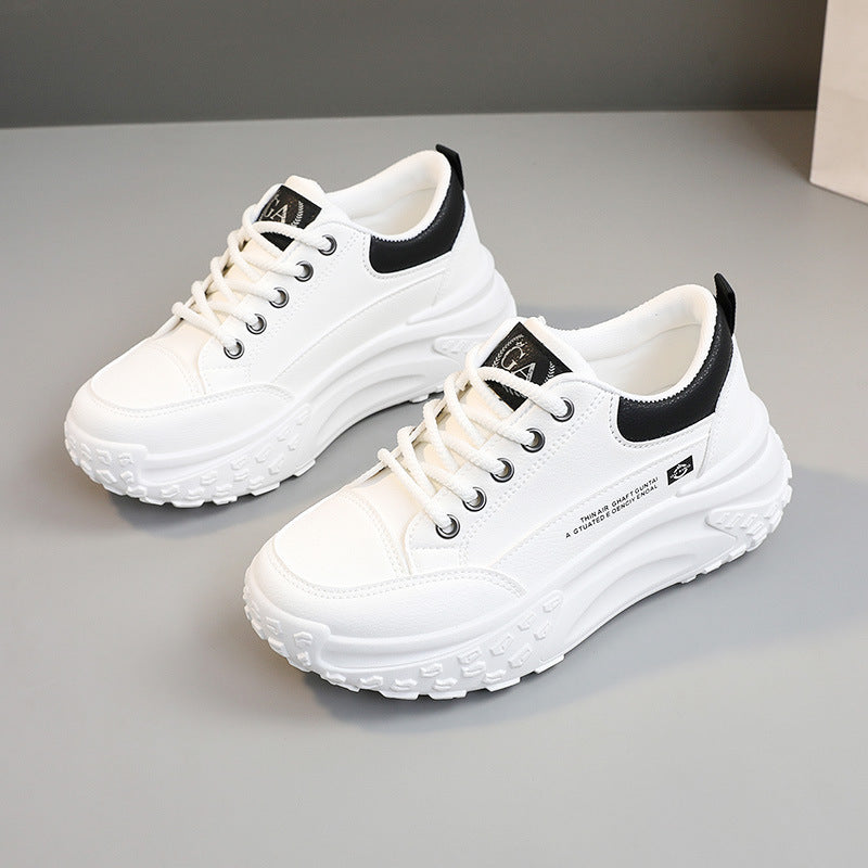 Damen modische Chunky Sneakers mit gepolsterter Sohle und stoßdämpfendem Design R&B