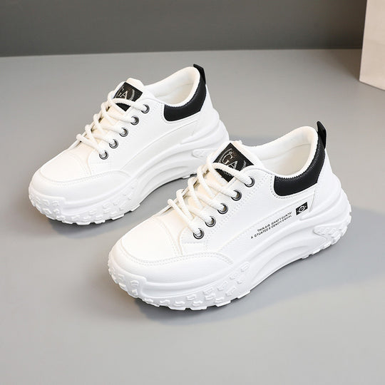 Damen modische Chunky Sneakers mit gepolsterter Sohle und stoßdämpfendem Design R&B