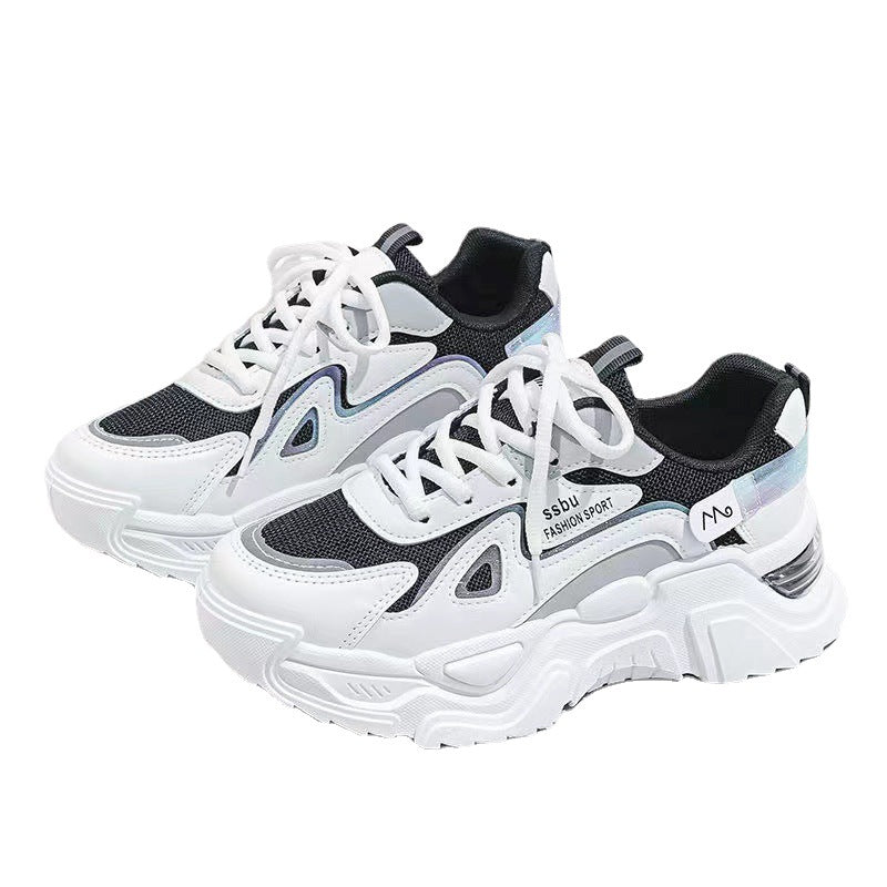 Damen trendige Sneakers mit innovativer Dämpfung und atmungsaktiver Mesh-Oberfläche R&B