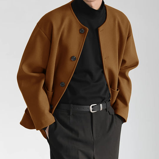 Damen Übergangsjacke mit praktischen Taschen und Knopfverschluss R&B