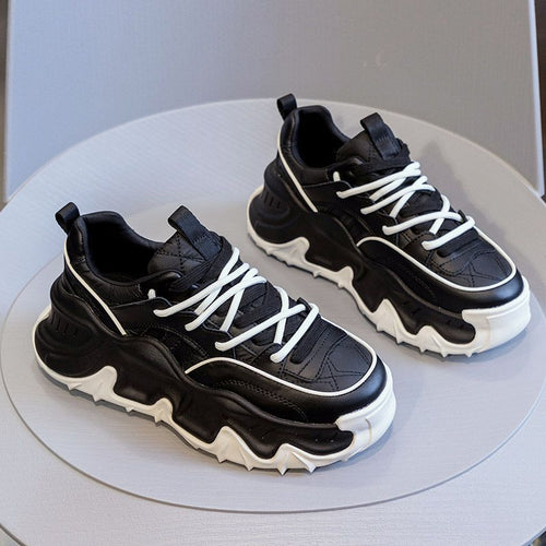 Damen Sportliche Chunky-Sneaker mit dämpfender Sohle und strapazierfähigem Obermaterial R&B