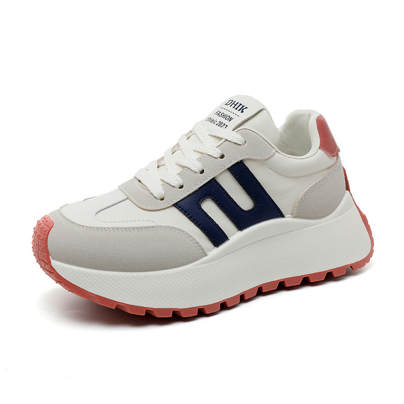 Damen High-Top Sneakers mit sportlichem Profil und rutschfester Sohle R&B
