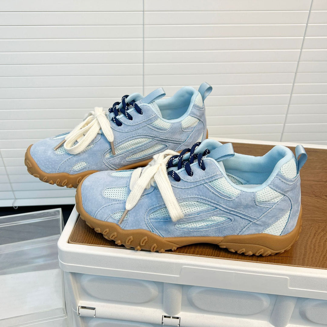Damen Sportliche Sneakers mit atmungsaktivem Mesh und rutschfester Sohle R&B