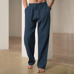 Herren Bequeme Sommerfreizeithose mit elastischem Bund R&B
