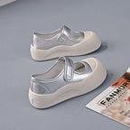 Damen Komfortable Clogsneaker mit verstellbarem Klettverschluss und rutschfester Sohle R&B