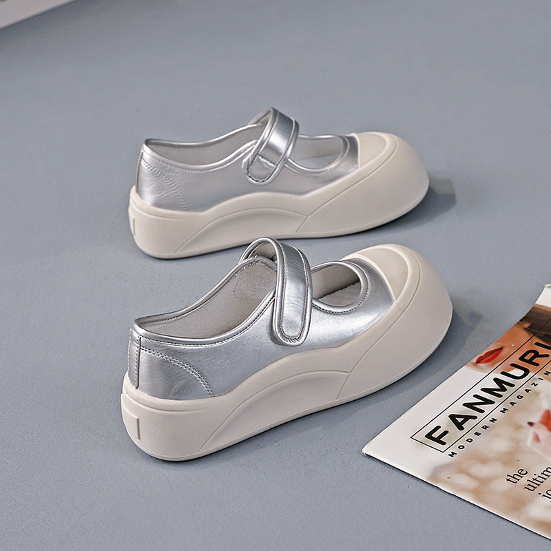 Damen Komfortable Clogsneaker mit verstellbarem Klettverschluss und rutschfester Sohle R&B