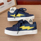 Damen Sneakers mit dynamischem Blitzdesign und bequemer Dämpfung R&B