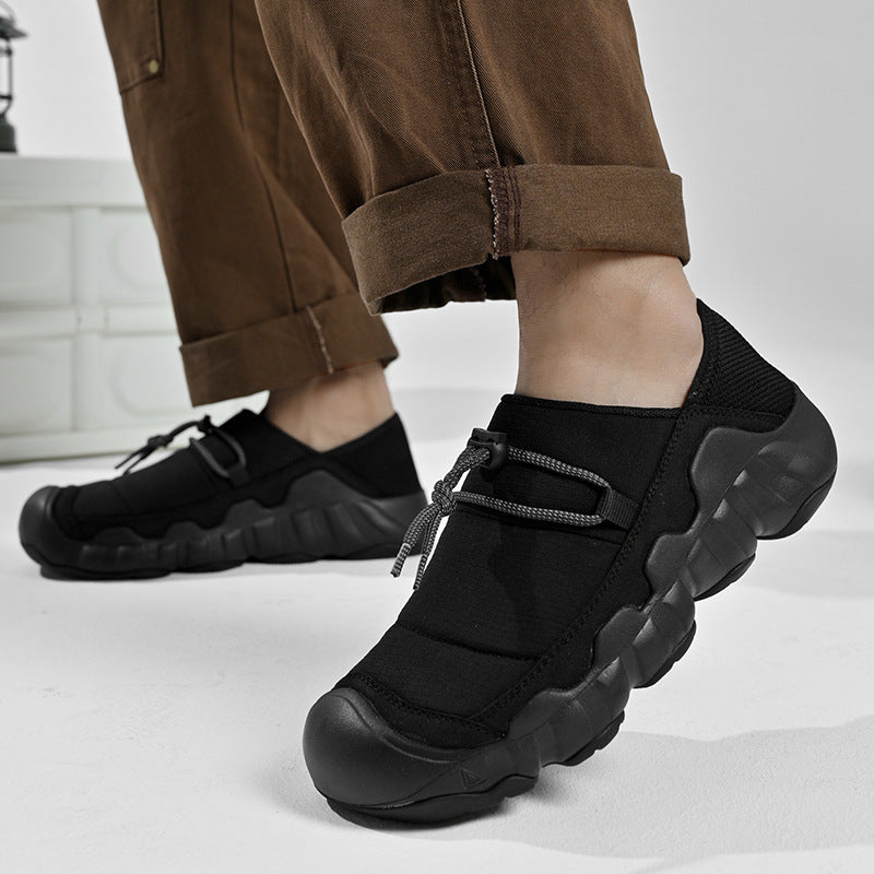 Damen Bequeme Freizeit-Schuhe mit elastischen Schnürsenkeln R&B