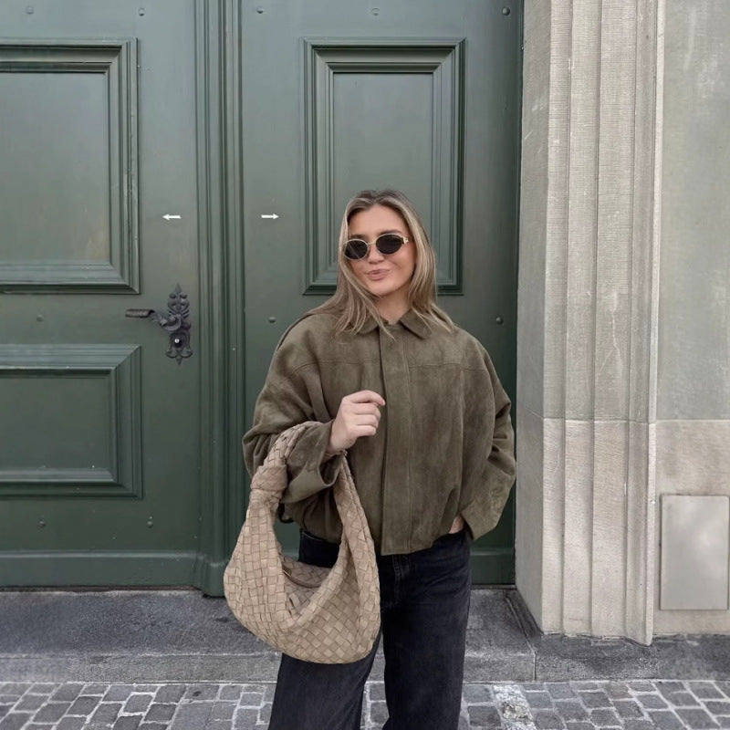 Damen Oversized Jacke im lässigen Stil R&B