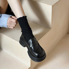 Damen elegante Loafers mit modischem Schnallendesign R&B