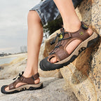 Herren Outdoor-Sandalen mit anatomischem Fußbett und rutschfester Sohle R&B