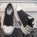 Damen Modische Skate-Sneaker mit strapazierfähigem Canvas-Obermaterial und rutschfester Sohle R&B