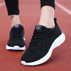 Damen Modische und atmungsaktive Sneaker mit flexiblem Mesh-Obermaterial
