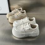 Damen modische Sneakers mit extragroßer Plateausohle und atmungsaktiver Mesh-Oberfläche R&B