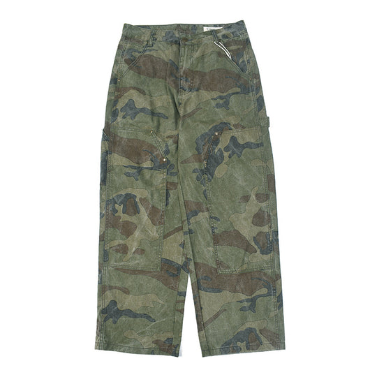 Damen Cargohose mit multifunktionalen Taschen und modernem Camouflage-Design R&B