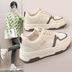Damen Sportliche Sneakers mit verstärktem Sohlenprofil und atmungsaktiver Obermaterialstruktur R&B