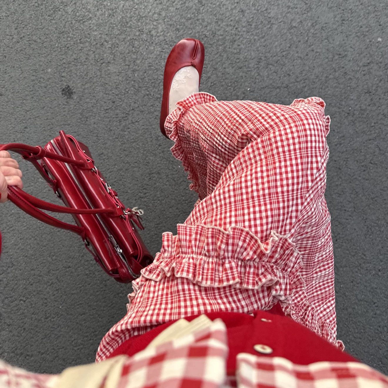 Damen Elegante und modische Ballerinas mit einzigartigem Zehen-Design R&B