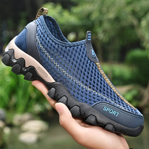 Damen Sportliche atmungsaktive Fitnessschuhe mit rutschfester Sohle R&B