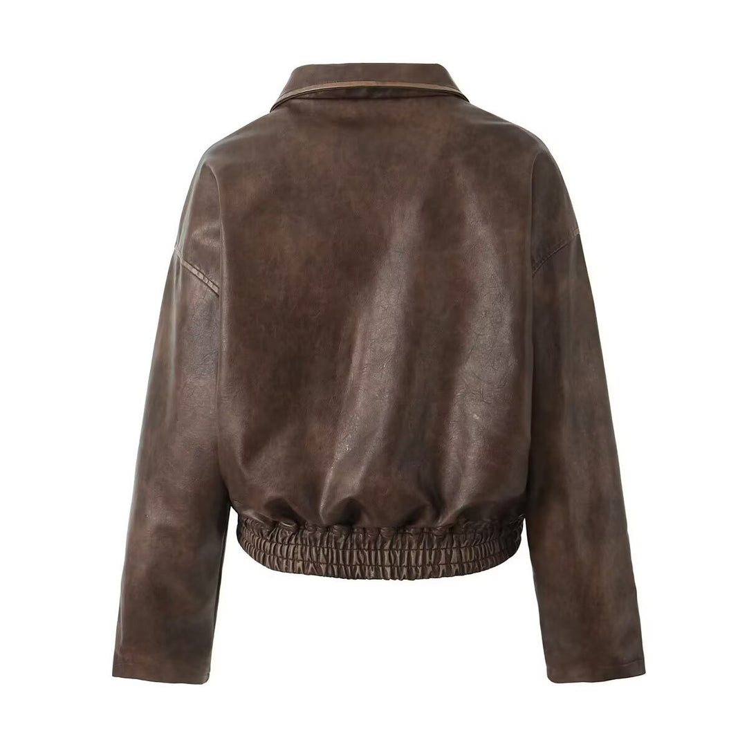 Damen jacke mit modernem Schnitt und praktischen Reißverschlusstaschen R&B