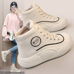 Damen modische High-Top Sneakers mit strapazierfähiger Sohle und sportlichem Design R&B