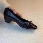 Damen elegante Ballerinas mit geflochtenem Design und modischem Schleifenakzent R&B