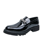 Damen Elegante und stilvolle Mokassins mit Ketten-Detail R&B