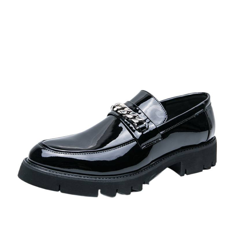 Damen Elegante und stilvolle Mokassins mit Ketten-Detail R&B