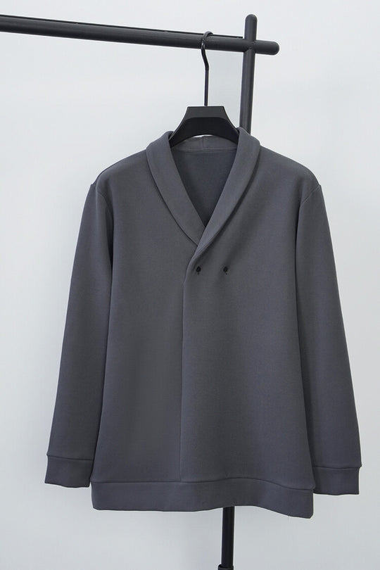 Herren Freizeitjacke mit modernem Schalkragen und praktischen Knöpfen R&B
