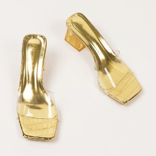 Damen Slingback Absatzschuhe mit modernem Design und elegantem Glanz R&B
