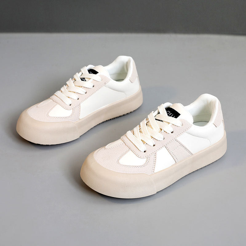 Damen modische Sneaker mit hochwertigem Wildleder und atmungsaktivem Mesh-Obermaterial R&B
