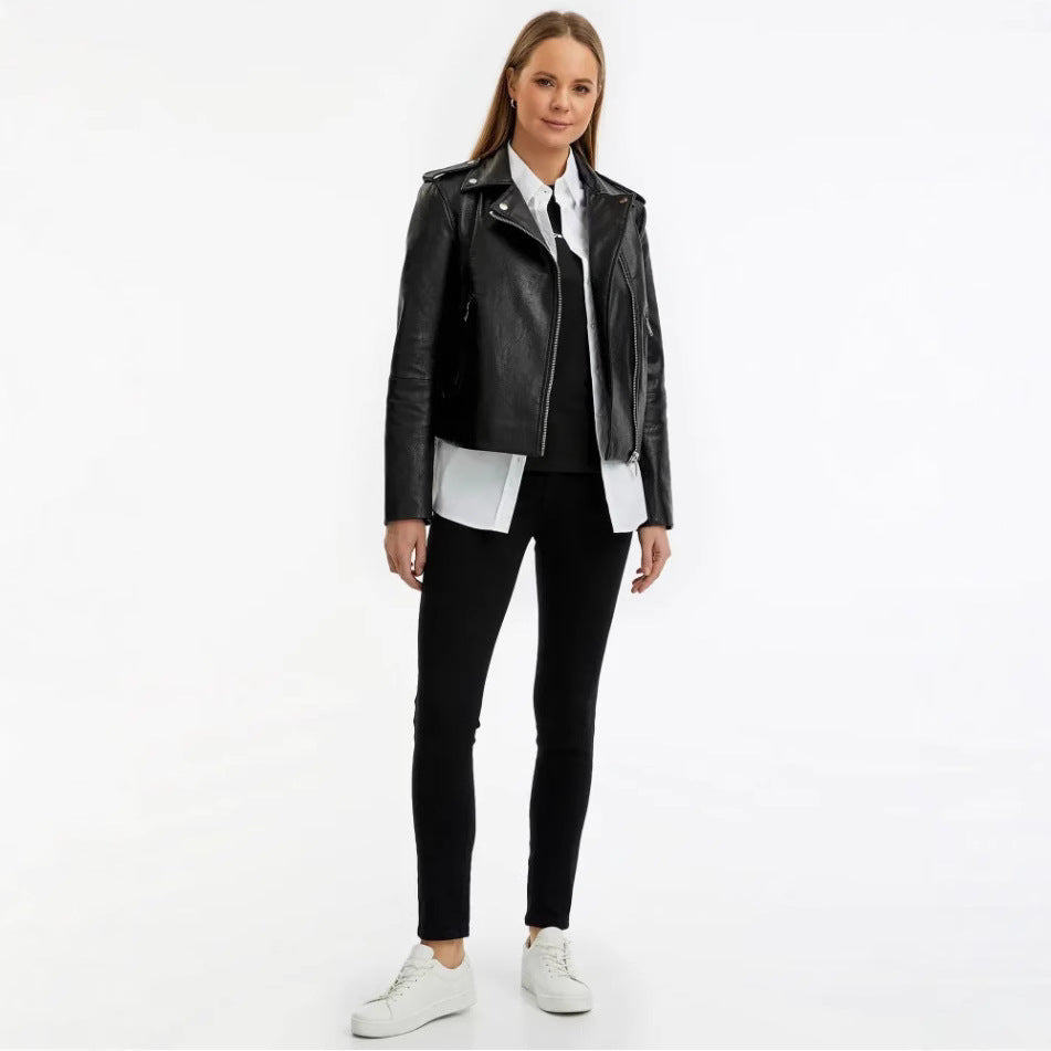 Damen Bikerjacke R&B