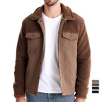 Herren gefütterte Jacke im Jeansstil