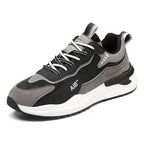 Damen Sportliche Sneakers mit gepolsterter Sohle und atmungsaktiver Oberflächenstruktur R&B