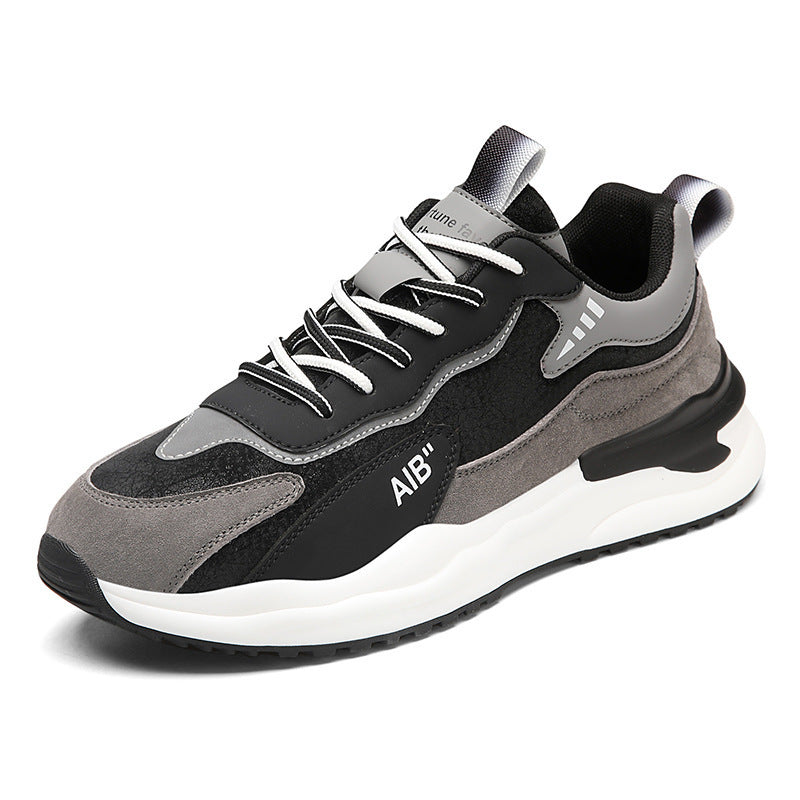 Damen Sportliche Sneakers mit gepolsterter Sohle und atmungsaktiver Oberflächenstruktur R&B