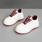 Damen Plateau Sneakers mit rutschfester Sohle und komfortabler Dämpfung R&B