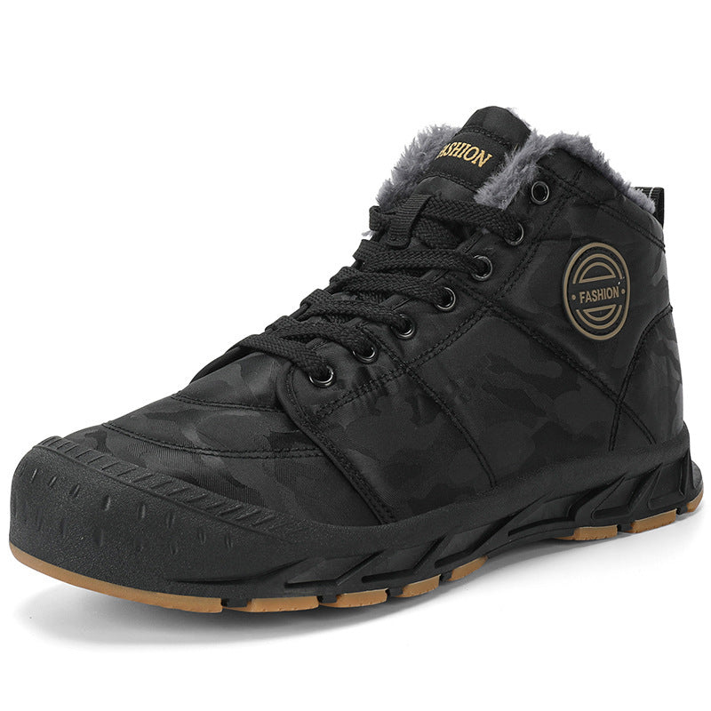Damen Modische Winterstiefel mit warmem Innenfutter und rutschfester Sohle R&B