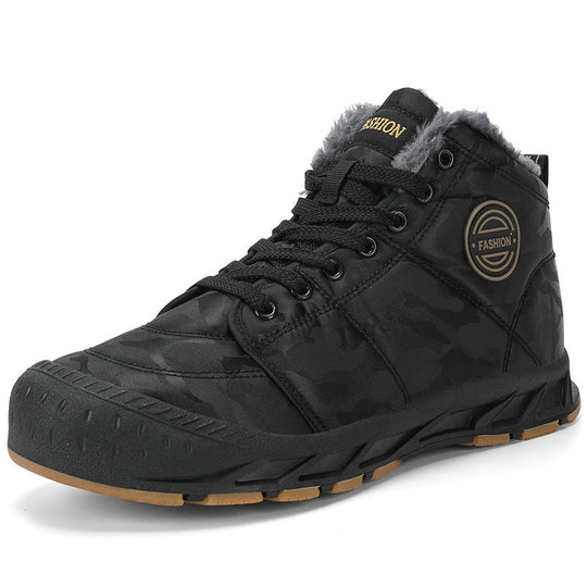 Damen Modische Winterstiefel mit warmem Innenfutter und rutschfester Sohle R&B