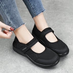 Damen Komfortable Sneakers mit verstellbarem Riemen