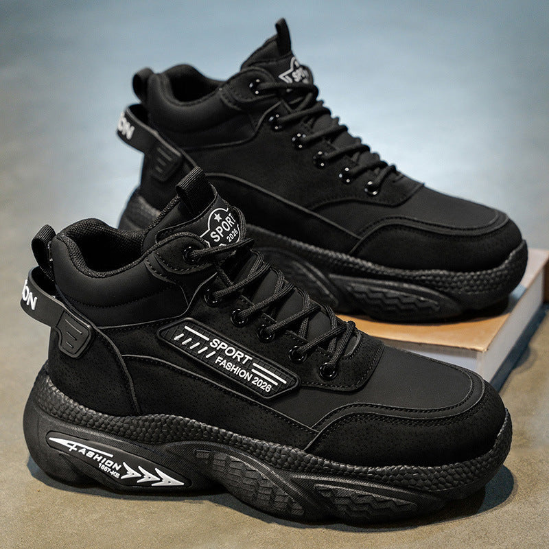 Damen Sportliche hochgeschnittene Sneakers mit verstärkter Dämpfung