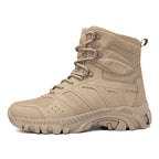 Herren hochgeschnittene Tactical Boots mit strapazierfähigem Obermaterial und rutschfester Sohle R&B